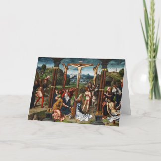 Osterkreuz Feiertagskarte