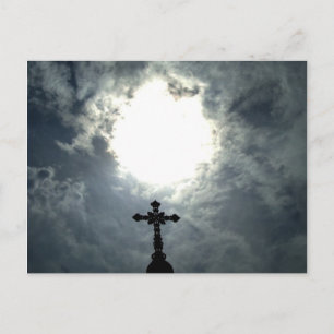 Osterkreuz Feiertagspostkarte