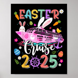 Osterkreuzfahrt 2025 Crew Cruising Urlaub Familie  Poster