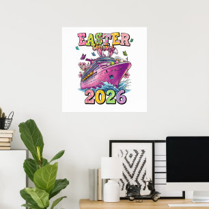 Osterkreuzfahrt 2026 Familienurlaub Frühlingsferie Poster