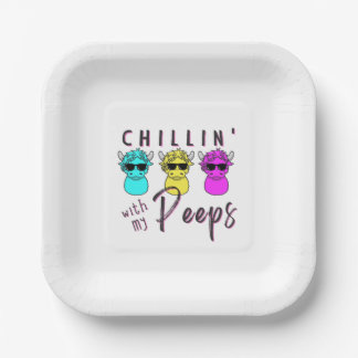 Osterkühe Party Teller Peak Cows Osterkühe