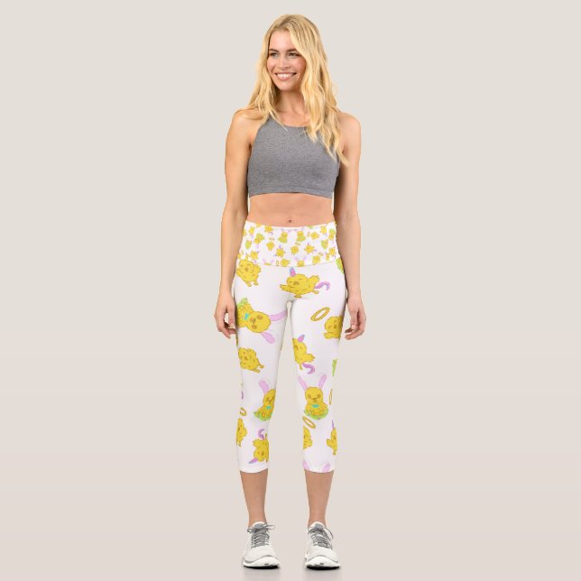 Osterküken Capri Leggings (Vorderseite)