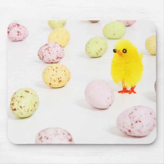 Osterküken Eier Mousepad (Vorne)