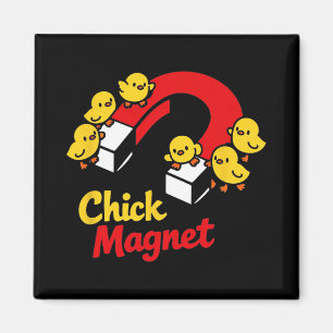 Osterküken-Magnet Lustiger Hühnerwitz Grafik _1 Magnet