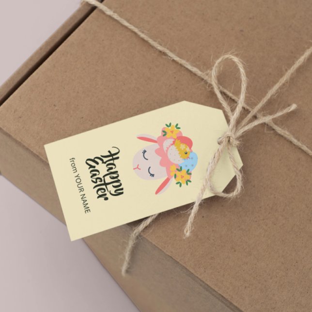Osterlämmerchen Geschenkanhänger (Von Creator hochgeladen)