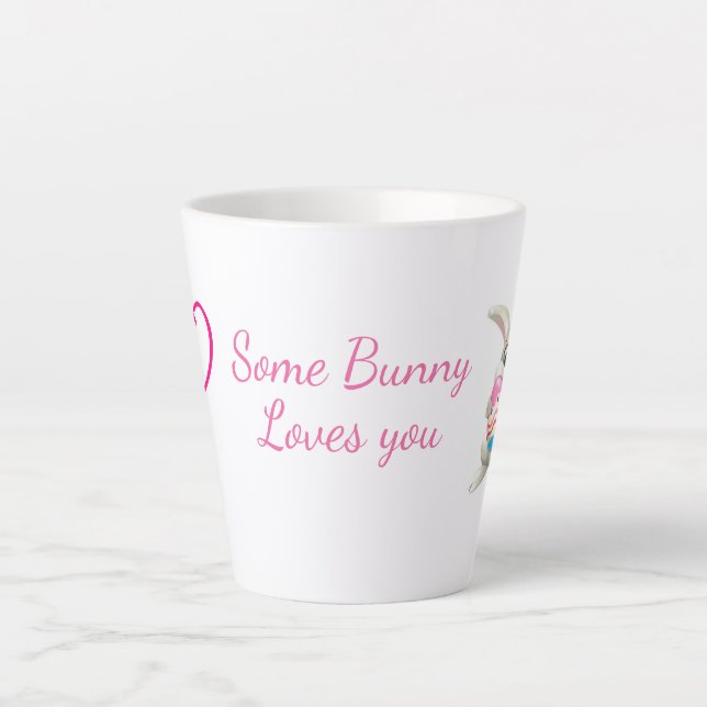 Osterlatte Liebe Milchtasse (Vorderseite)