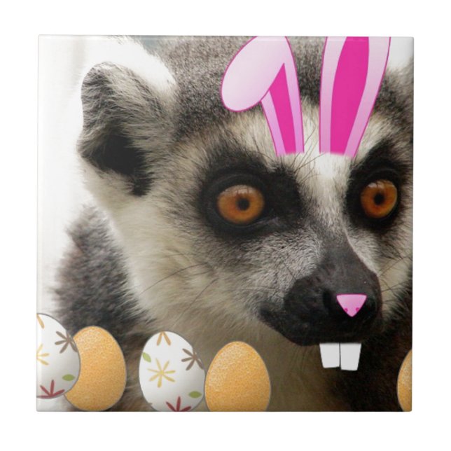 Osterlemur Fliese (Vorderseite)