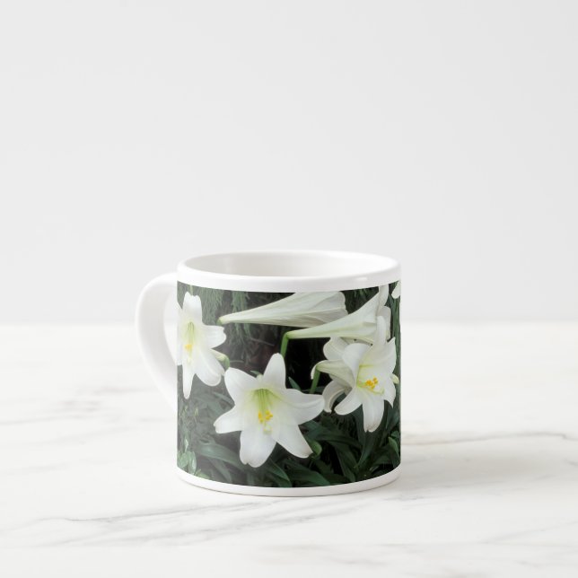 Osterlilie (Lilium regale) Espressotasse (Vorderseite Links)