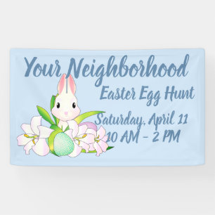 Osterlilies & Sweet Bunnies Banner