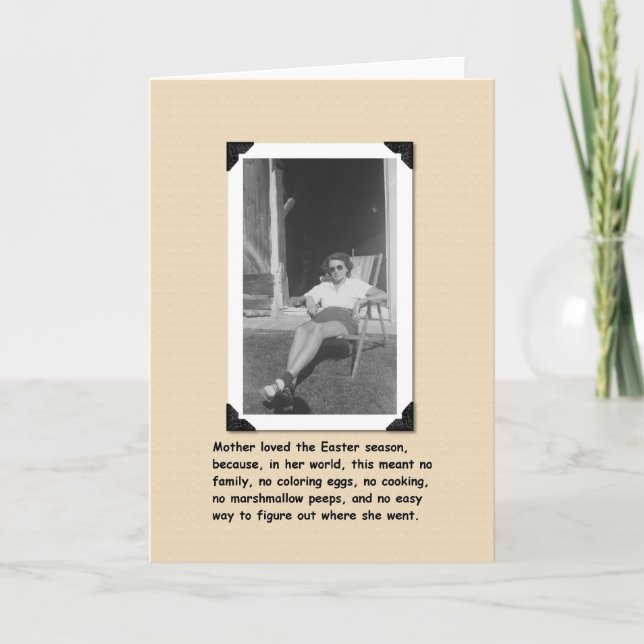 OsterMama Feiertagskarte (Vorderseite)