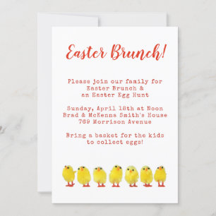 Ostermontagsbrunch Einladung