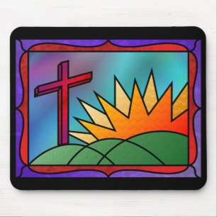 Ostermorgendliche Mousepad