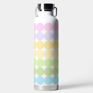 OSTERMOTIV-PASTELLFARBENE KREISE TRINKFLASCHE