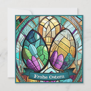 Ostermotiv Stoff Cartoon mit Ostereier 56019