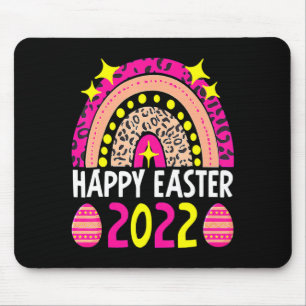 Ostern 2022 Regenbogen süß frohe Ostern 2022  Mousepad