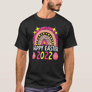 Ostern 2022 Regenbogen T Niedlich Happy Oaster 202 T-Shirt