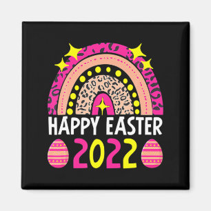 Ostern 2022 Regenbogen T süß frohe Ostern 2022 Fra Magnet