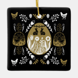 Ostern April Weihnachtsgeschenk Keramikornament