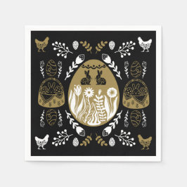 Ostern April Weihnachtsgeschenk Serviette