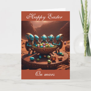 Ostern auf dem Mars Karte