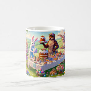 Ostern auf der Wiese Kaffeetasse