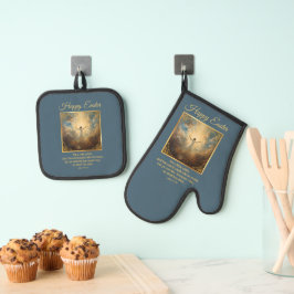 Ostern Auferstehung Religion Ofenhandschuh & Topflappen-Set