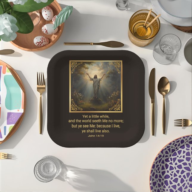 Ostern Auferstehung Religion Pappteller (Von Creator hochgeladen)