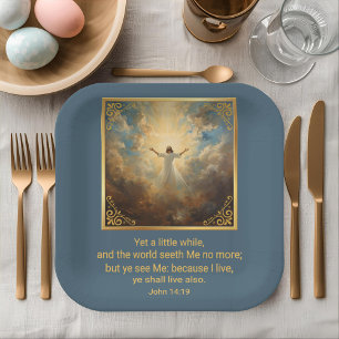 Ostern Auferstehung Religiös  Pappteller