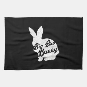 Ostern bis Großbro Bunny Gift für Bruder Geschirrtuch