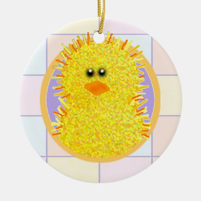 Ostern-Blick Keramikornament (Vorne)