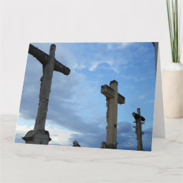 Ostern. Blindkarte Dankeskarte