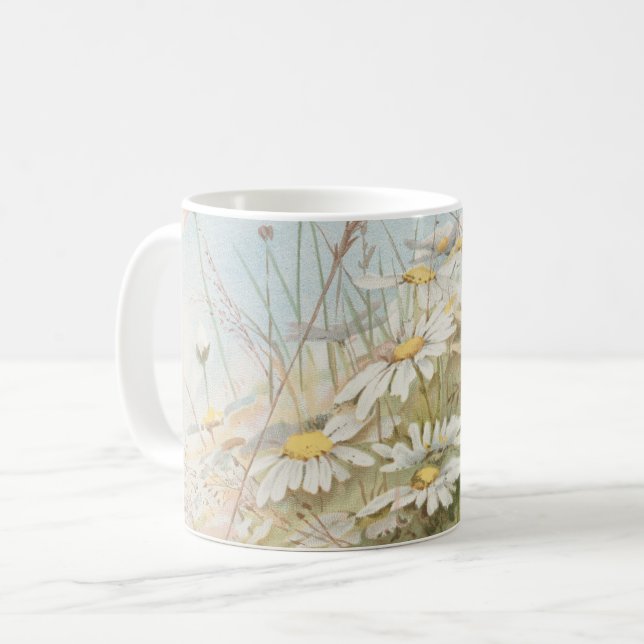 "Ostern bringt den knospenden Frühling"  Kaffeetasse (Vorderseite Links)