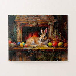 Ostern Bunny Bunte Ostereier