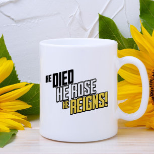 Ostern Christlich inspirierend Faith Mug Kaffeetasse