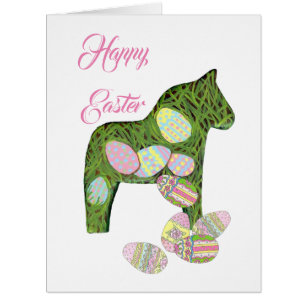 Ostern Dala Pferd