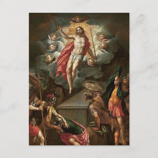 Ostern Die Auferstehung Jesu Postkarten (Vorderseite)