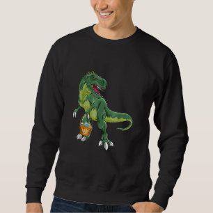Ostern Dino Bunny Egg Hunt Dinosaur Trex Rex Rabbi Sweatshirt
