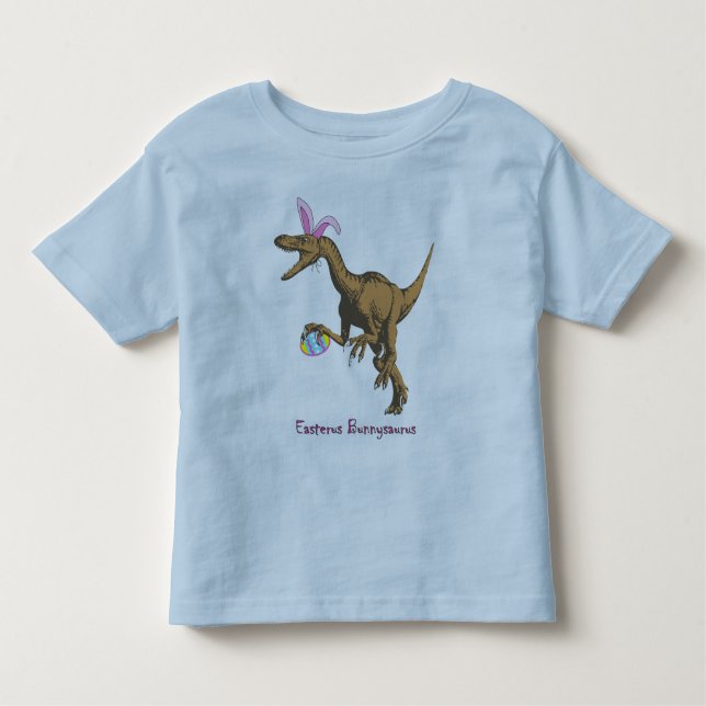 Ostern-Dinosaurier Kleinkind T-shirt (Vorderseite)
