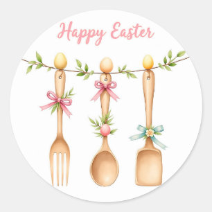 "Ostern" - Ein Symbol für Erneuerung und Freude 🐣 Runder Aufkleber