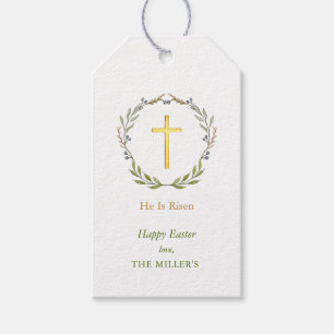 Ostern Er ist aufgewachsen, Imitate Gold Cross Ges Geschenkanhänger