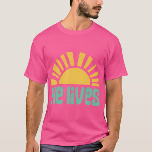 Ostern Er lebt Christliche Familie passt Ostern T T-Shirt