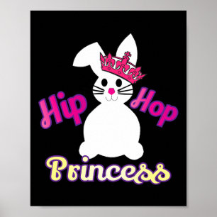 Ostern für Mädchen Kleinkinder Hüftpfropfen Prinze Poster