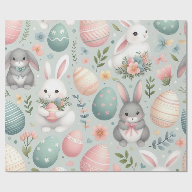 Ostern Geschenkpapier (Flach)