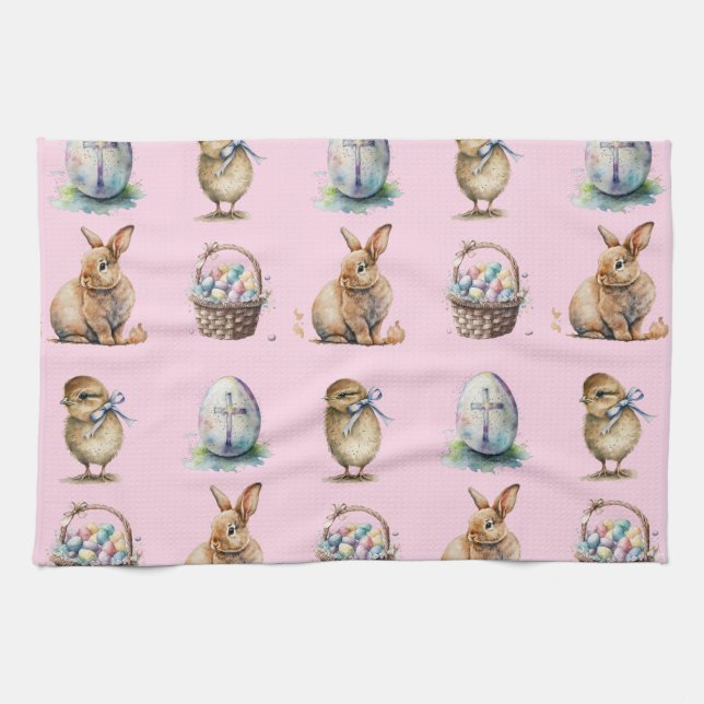 Ostern Geschirrtuch (Horizontal)