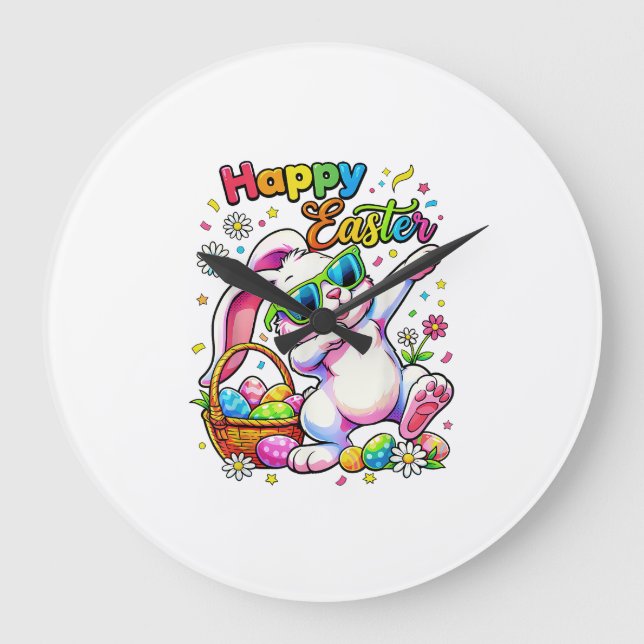 Ostern Große Wanduhr (Vorderseite)