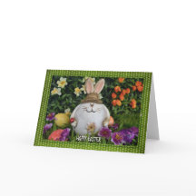 Ostern - Häschen im Gras