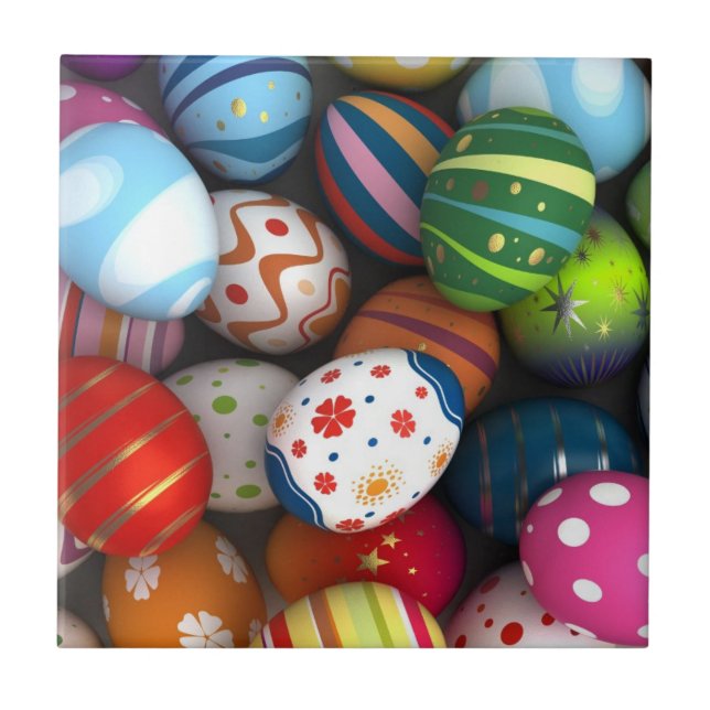 Ostern-Hintergrund Fliese (Vorderseite)