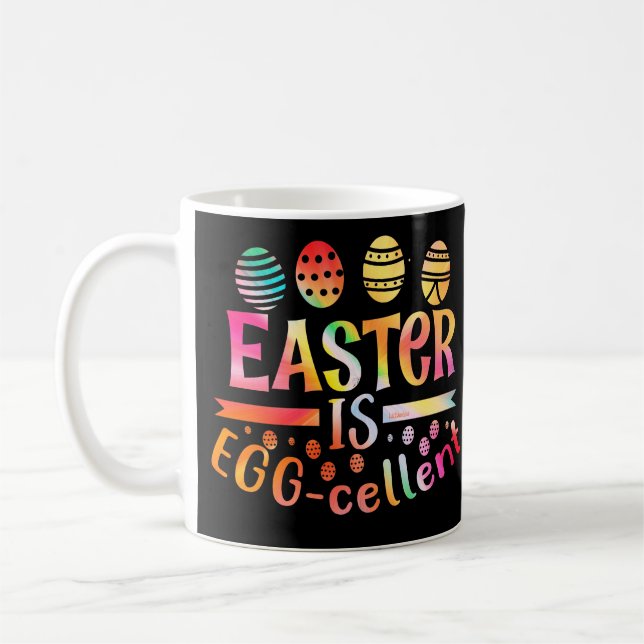 OSTERN IST ÄGKELLENTE Ostereier Geschenkidee Kaffeetasse (Links)