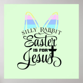 Ostern ist für Jesus Poster