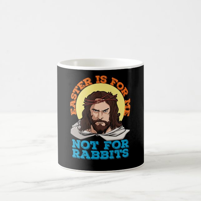 Ostern ist für mich nicht für Kaninchen Jesus Kaffeetasse (Mittel)